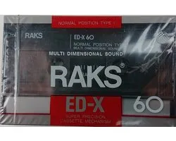 RAKS ED-X 60 Super precision cassettebandje
