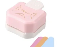 Bobypet - 3 in 1 Corner Punch, 4mm, 7mm, 10mm 3 Way Corner Rounder Punch for Laminated, Cardstock, Bullet Journal, Invitations, Gift Tags, Photocards, Business Cards, and Scrapbooking