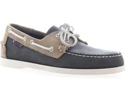 Sebago Dockside Blue Boat Chaussures Homme 44