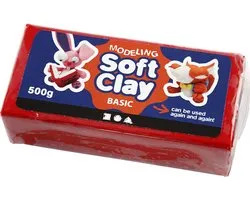 CC Soft Clay 500 gr Rood
