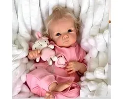 Levensechte Reborn Pop Jongen/Meisje 20 Inch Silicone Baby Pop