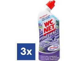 WC Net Lavendel Intense Gel Toiletreiniger - 3 x 750 ml