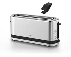 WMF KITCHENminis Broodrooster XXL 0414120011 - 4 Sneden - RVS - Instelbare Bruiningsgraad - Extra Groot