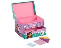 Gabby's Poppenhuis Sieradendoosje versieren - Met mozaÃ¯ek - Speelgoed Kinderen - Knutselen - Voor meisjes - Ook voor kleuters - Vanaf 3 jaar - Totum