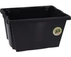 Storage Solutions Multifunctionele Opberg box/doos/kist - kunststof - 20 liter - 42 x 33 x 23 cm
