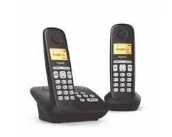 Gigaset AL385A Duo Telefoon + Antwoordapparaat Zwart