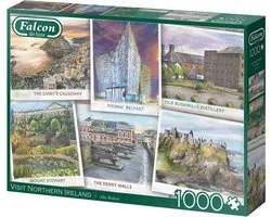 Falcon - Visit Northern Ireland - 1000 stukjes