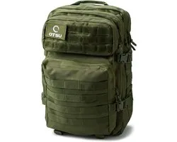 Expedition | Legergroene tactische rugzak van 40 liter met patchpaneel