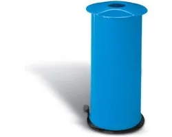 Flessenpers - Afvalverminderaar - Afval Reduceren - Capaciteit Vergroten - 27 x 262 cm - Blauw
