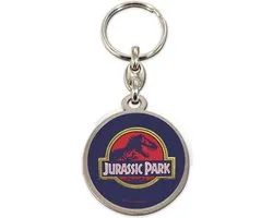 Jurassic Park Movie Logo - Metal Keychain (7 cm)
