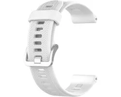 Bracelet en Siliconen - adapté pour Garmin Forerunner 935 / 945 / 955 / 965 / 745 - blanc