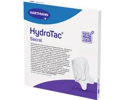 HydroTac Comfort Sacral schuimverband 22 x 22 cm 10 stuks