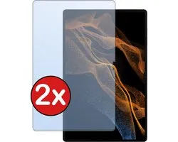 Screenprotector - 2 Stuks - Geschikt voor Samsung Galaxy Tab S9 Ultra - Extra Sterk - Beschermglas - Gehard Glas - Tempered Glass - Screen Protector