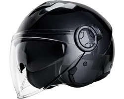 Vito Jet Linate Helm – Glans Metal Grey – Maat L