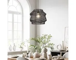 LumenXL Suspension design bohème Suna - papier tressé