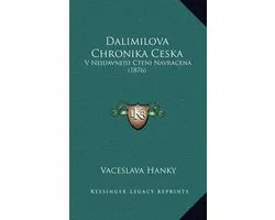 Dalimilova Chronika Ceska