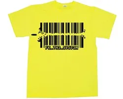 Hybris Fuck The System T-shirt SH-1-15235-H23-4