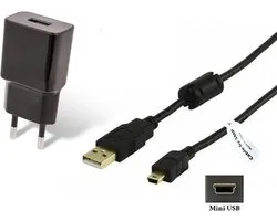 OneOne 2A lader + 1,8m sterke Mini USB kabel. Oplader adapter past op Texas Instruments grafische rekenmachine TI-83, TI-83 Plus, TI-84 +, TI-84 + C, TI-84 + CE, TI-84 + SE, TI-84x, TI-86, TI-89, TI-89 Titanium, TI-Nspire / CAS / CX