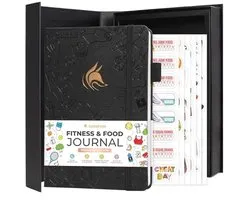 Fitness en Food Journal - Begeleide dagelijkse training en maaltijd tracker voor gewichtsverlies
