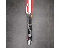 Raddsaber Star Wars Lightsaber Comte Dooku NEW GEN ! 2026 - Argent - Sabre laser en acier - (RVB S16) Couleurs - Flash on clash - Son de balancement - Effets d'allumage/mouvement