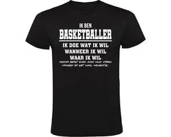 Basketbal grappig Heren T-shirt - Basketballer - shirt