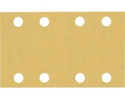 Bosch Accessories 2608901664 Papier abrasif pour ponceuse vibrante Grain 180 (L x l) 133 mm x 80 mm 50 pc(s)