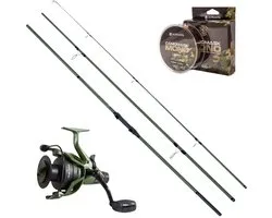 Ultimate Adventure Carp II Green CMR Combo 12ft Karper Hengelset - Karper Set