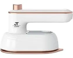 JT Products Reisstrijkijzer Klein – Mini Strijkijzer - Inklapbaar - Met Sprayfunctie - Travel Iron – Voor Vakantie & Zakenreis - Compact Reisformaat