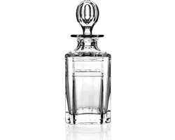 Karaf Helvellyn Square - Handgemaakt - 1000 ml - Loodkristal - Cumbria Crystal England