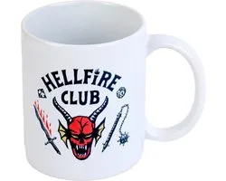 Stranger Things Hellfire Club Coffee Cup, Ceramic Coffee Cup for Better Taste, Tea Cup, Capacity: 350 ml, Pack of 1