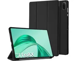Housse de tablette Honor Pad X8a - Housse de tablette 11 pouces - Protection et visionnage - Avec support intégré - 11 pouces - Noir