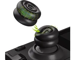 PlayVital Thumb Stick Grips for Steam Deck OLED & LCD (4-Pack), Silicone Thumb Cushion Caps with Non-slip Structure - ShopVlot
