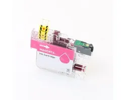 ABC huismerk inktcartridge geschikt voor Brother LC521M magenta geschikt voor DCP-J1260W DCP-J1310DW DCP-J1313DW DCP-J1360DW DCP-J1460DW