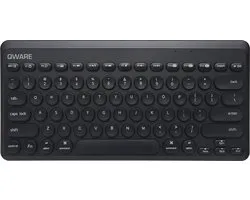 Qware Office - Toetsenbord - Draadloos - 2.4ghz - USB - Design - Norwich - Zwart - Qwerty