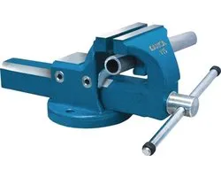 KANCA - Fortissimo Fix - Parallelbankschroef - 115mm Bekbreedte - 140mm Klembreedte - Gepolijst