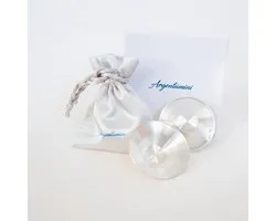 Argentumini S_silver allaitement cups_pure silver mamelons caps