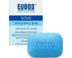 Eubos Compact Wastablet Blauw Z/parf 125g