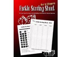 Farkle Scoring Sheet for 4 Players