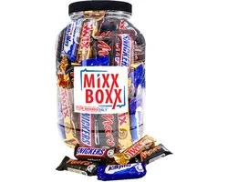 Mars Mini's Chocolate Party: MilkyWay, Mars, Snickers, Twix - melkchocolade met nougat en karamel - chocoladecadeau - 1100g