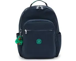 kipling sac à dos pour ordinateur portable Back To School Seoul Backpack Blue Green Bl bleu marine