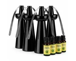 ByeByeFly Vliegenventilator Set 4 Stuks - Mechanisch - BBQ, Terras & Camping