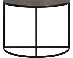 Light & Living Peto Side table - Antiek Brons/Zwart - 100x42x76 cm