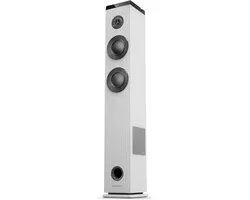 Sound Tower - Stereo Systeem - Muziek Luisteren - True Wireless Stereo - 65 Watt - Wit