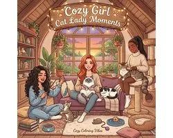 Cozy Girl Cat Lady Moments