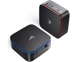 Mini PC Desktop Computer - 16 GB DDR4 512 GB M.2 SSD - Intel Celeron N5105 2,7 GHz - Windows 11 Pro - Compact 12,8x12,8x5,2 cm - Zakelijk En Thuis