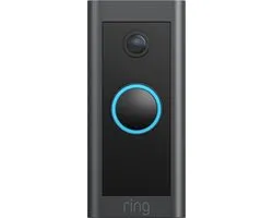 Ring Video Deurbel Wired - Slimme Deurbel - Bedraad - Zwart
