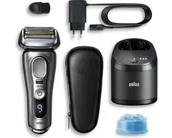 Braun Series 9 Pro 9485cc Scheerapparaat met scheerblad Trimmer Zwart, Zilver