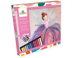 Sycomore creatief speelgoed pastelkrijt ballerina's 7 jaar+.