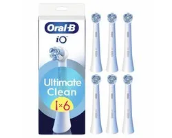 Oral-B iO Series Ultimate Clean Opzetborstels - Wit - 6 Stuks