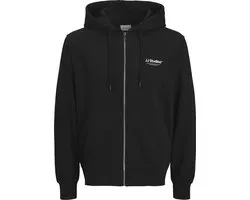 Jack & Jones Plus Hoodie met rits Plus Size Bedrukt Hoodie met rits